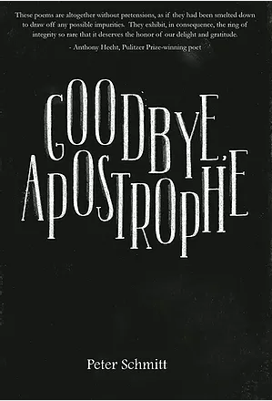 goodbye, apostrophe