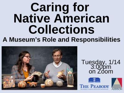 Caring for Native American Collections on Zoom