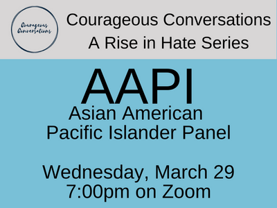 Rise in Hate: AAPI Panel