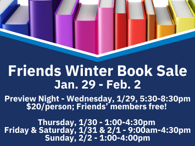 Friends Winter Book Sale