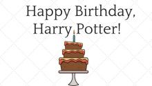 Happy Birthday, Harry Potter