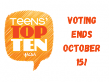 Teens' top ten voting ends 10-15