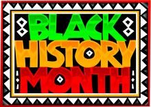 black history month text