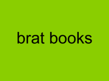 brat books