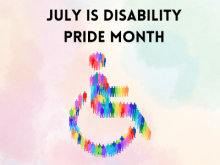 July Is Disability Pride Month