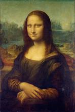 Mona Lisa by Leonardo da Vinci retouched