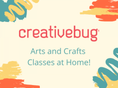 arts and crafts classes at home from creativebug