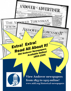 Old Andover Newspapers Available Online!