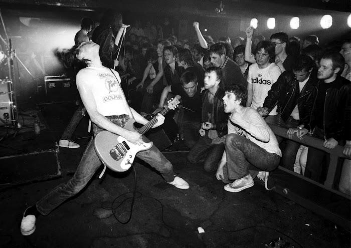 The Ramones on stage